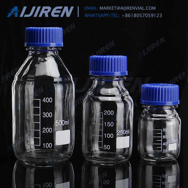 Experiment lab glass 500ml media bottle price